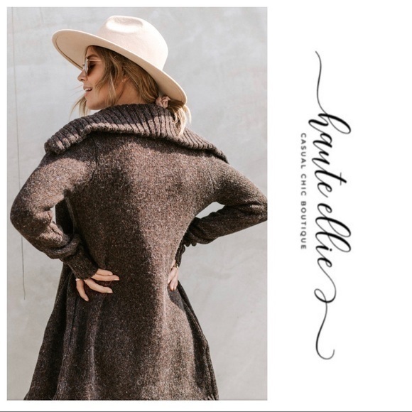 “RAISEN” Cane Zip Front Chunky Coatigan Sw… - Picture 5 of 7